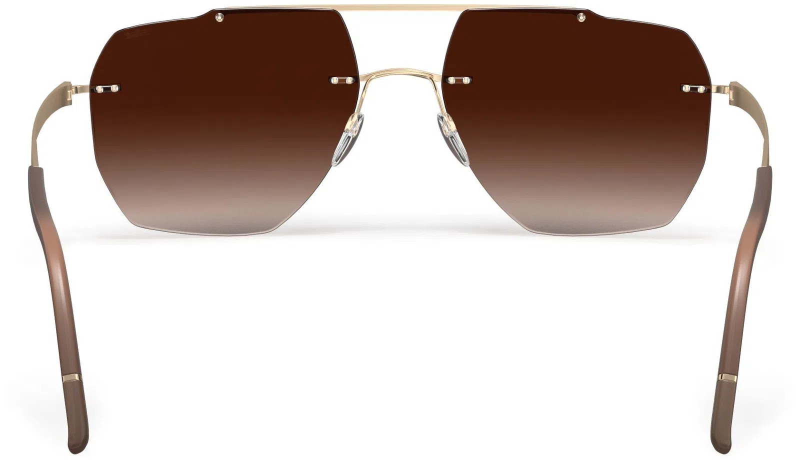 Silhouette Rincon Rimless 8746 Sunglasses - view 16